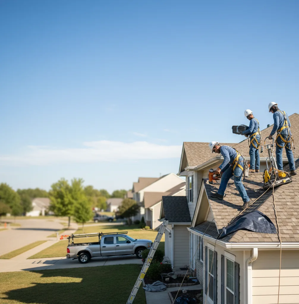 Roof Repair in Ponder